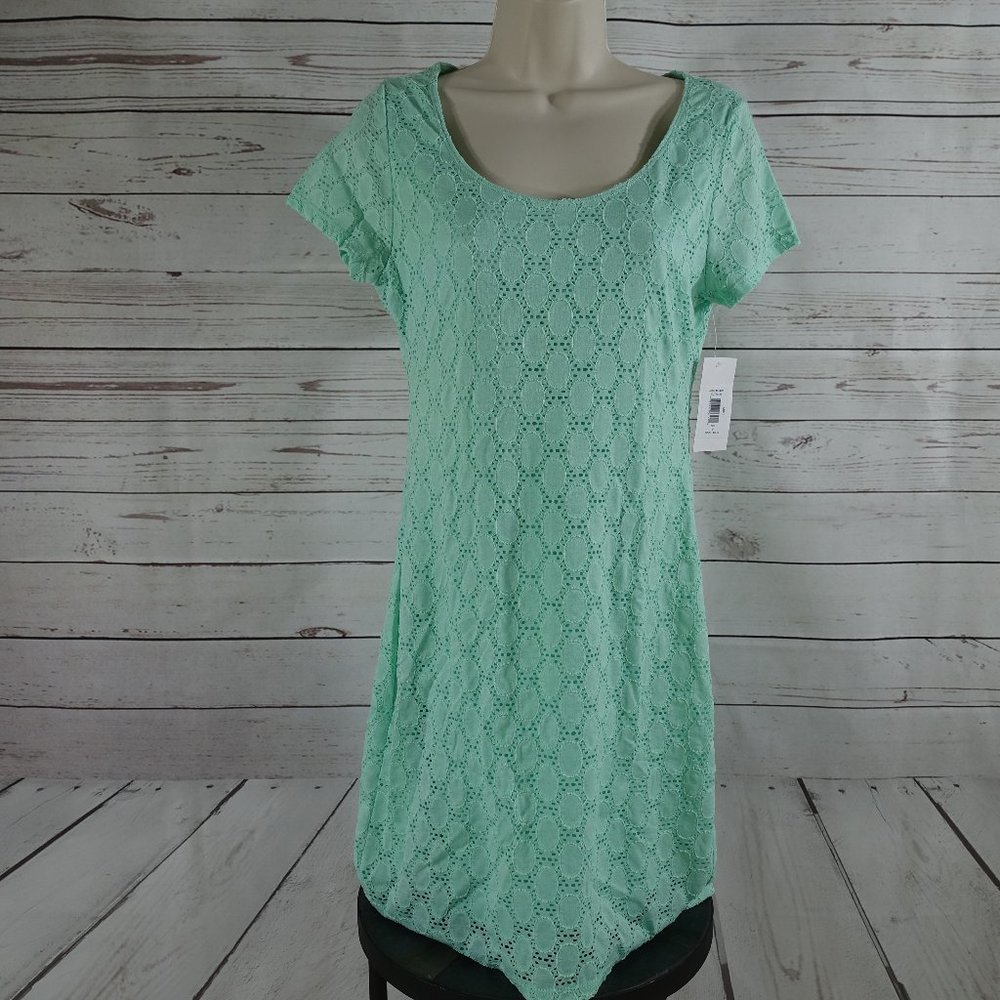NWT Isaac Mizrahi Eyelet Lace Lined Dress